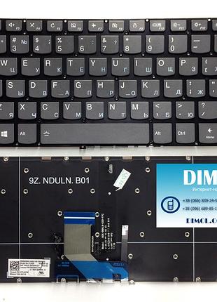 Оригинальная клавиатура для lenovo yoga 720-13, 720-13isk, 720-13ikb, 720-13ikbr series, rus, gray, подсветка