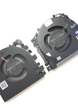 Пара вентиляторов для ноутбука hp zbook fury 15 g7, fury 15 g8 series, 4-pin