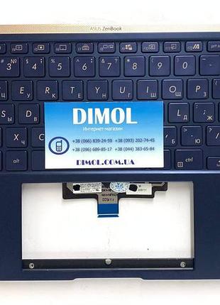 Передняя панель asus zenbook 14 ux434, ux434f, ux434fl, ux434fn, ux434fa, ux434flc темно-синий