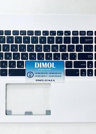 Оригінальна клавіатура для ноутбука asus x550, f552, x552, r510, f550 series, передня панель, white asus x552, asus x552c, asus x552mj, asus x552e