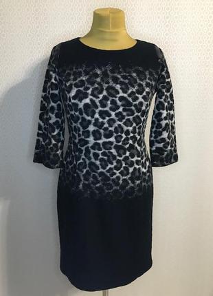 Гарне тепле плаття в стилі marc cain від бренду du, розмір укр 46-48