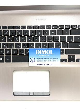 Передняя панель asus vivobook 15 x507, x507ma, x507m золотисиый