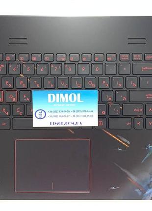 Передняя панель asus gl552, gl552j, gl552jx, gl552v, gl552vw черный