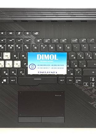 Передняя панель asus rog strix g15 g512lw, g531gt черный