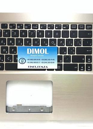 Передня панель asus x556, k556u, a556u, f556u, r556u, r558ur золотий