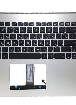 Передня панель asus x555m, x555, k555l, dx992l, vm590l, v555l сріблястий