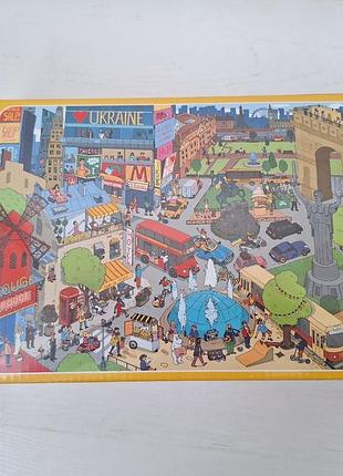 Новые пазлы 501 элемент, объединенный мир