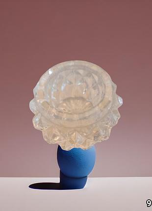 Солонка хрустальная. ссср.