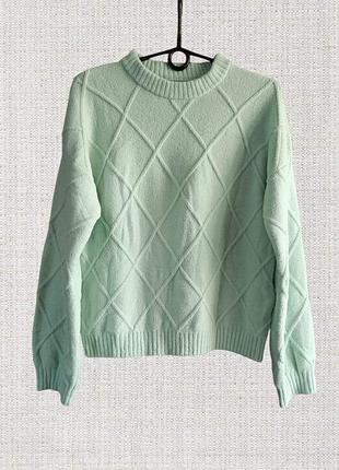 Свитер мятного цвета clockhouse