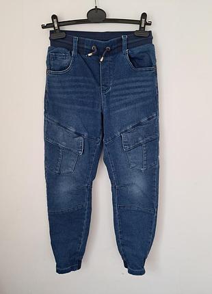 Джинсы на резинке для мальчика