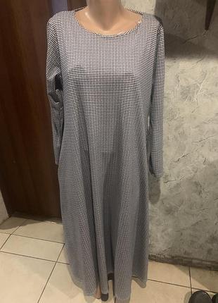 Платье женское длинное 56