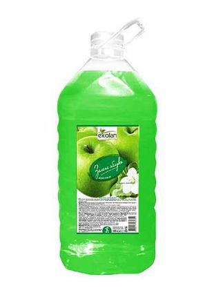 Жидкое мыло зеленое яблоко 5л тм ekolan
