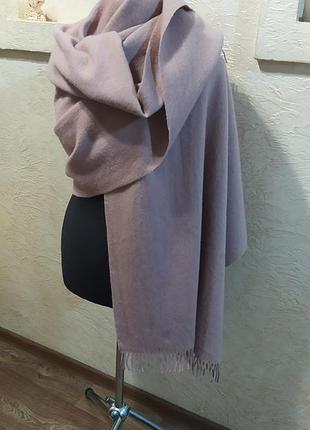 Шаль палантин шерсть кашемир cos