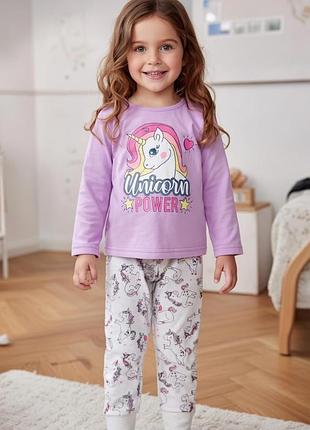3 года, рост 98 наборная пижама с пони единорог бренд: george (джордж)