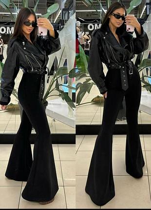 Брюки из вельвета