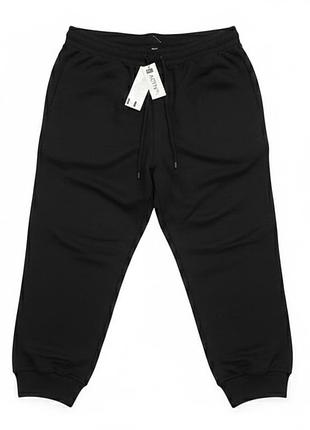 Чорні спортивні штани великого розміру