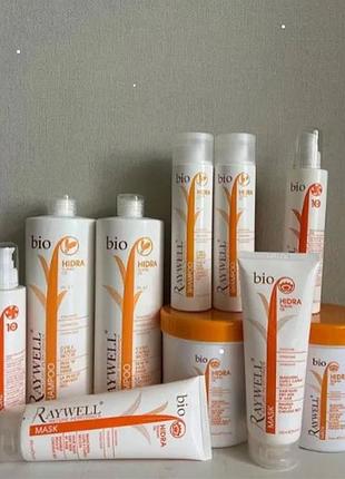 Шампунь зволожуючий raywell bio hidra