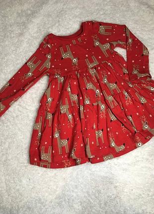 Сукня плаття з оленями