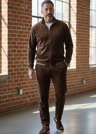 Велюровий бархатний костюм