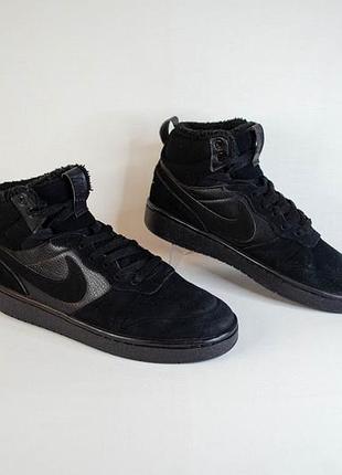 Nike court borough mid 2 утеплені кросівки оригінал! р. 40 25 см