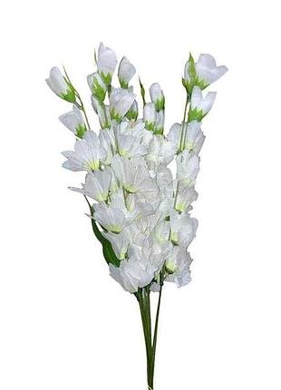 Цветок гладиолус h-53см белый 7113 10шт/св тм китай