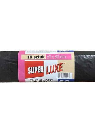 Пакеты для мусора 60*10шт тм super luxe