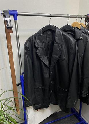 Шкіряний плащ пальто rover & lakes куртка кожа 2.1