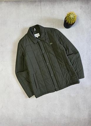Куртка мікропуховик харік чоловічий преміальний lacoste оригінал свіжі колекції