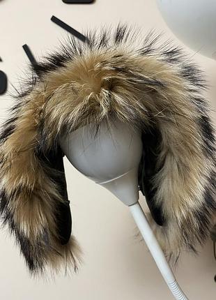 Меховой воротник из енота.стан нового