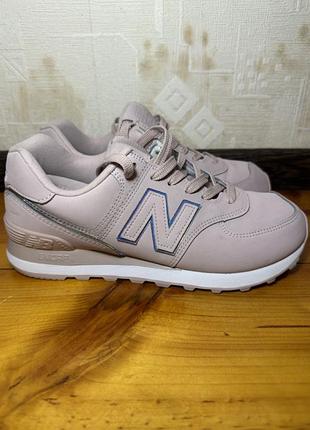 Жіночі кросівки new balance 574 pink eu40, 25.5см