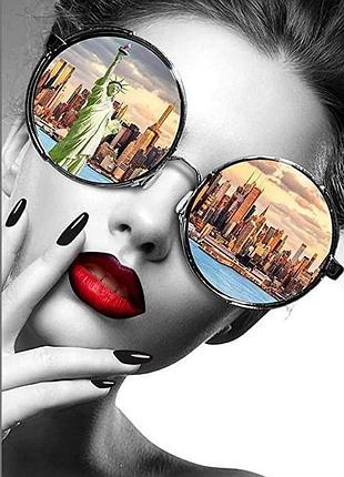 Алмазная мозаика "отображение консультабелька" 40*50см, на подрамнике, в кор. 41*51*2,5см, тм dreamtoys