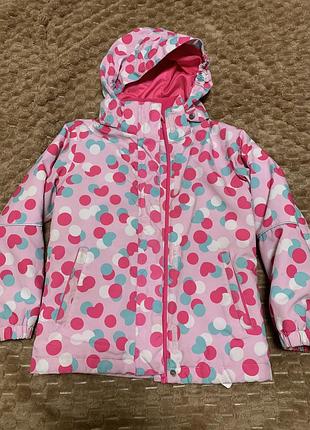 Лижна куртка дівчинка 4-6 років