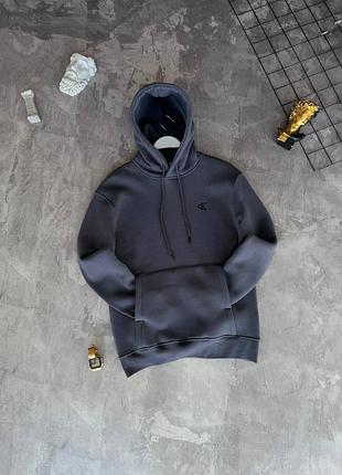 Теплый худи премиум качества с двойным капюшоном
артикул: hg105