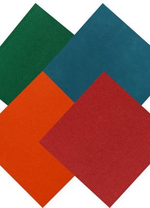 740444 фетр м'який помаранчевий 21*30 см 10 аркушів