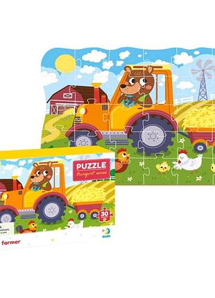 300371 пазли додо ведмежатко-тракторист