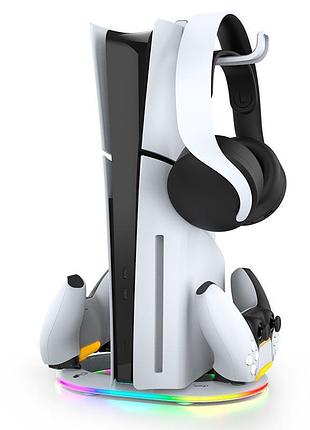 Док-станція ipega charge stand for ps5 slim disc/digital pg-p5s045 | rgb, usb 2.0|