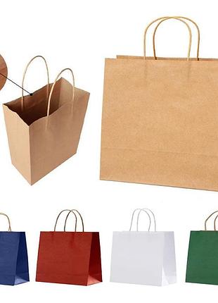 63-2-2 пакет подарочный, крафт, 42*13*31см