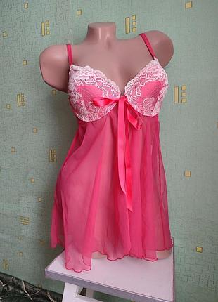 Пеньюар женское обольстительное сексе платье эротическое платье для сна полупрозрачная avant premiere 75b