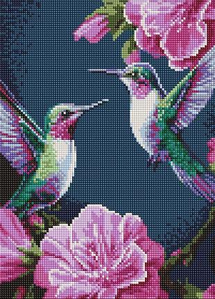 Алмазная мозаика "сказочные птицы" ©art_selena_ua amo20025, 40х40 см