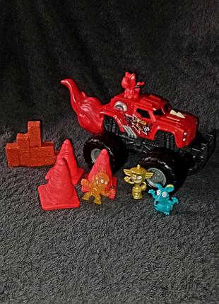 Ігровий набір smashers monster wheels dino .