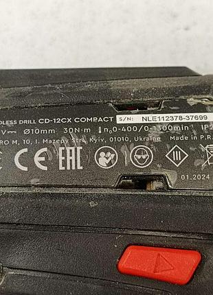 Шуруповерт б/у dnipro-m cd-12cx compact 8