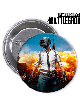 Значок pubg playerunknown's battlegrounds | пабг пудг 06