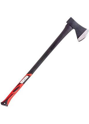 Топор intertool 1250 г длинная ручка фибергласс (ht-0264)