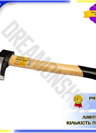 Dm топор-колун mastertool 1000 спецификация 2.2 г с деревянной ручкой для рубки древесины и колки дров spe|lz