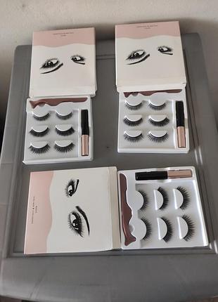Накладные ресницы с подводкой