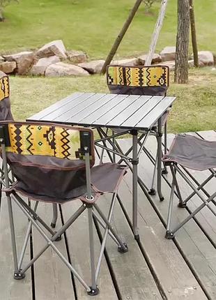 Раскладной набор для пикника с системой паук,4 стула в сумке