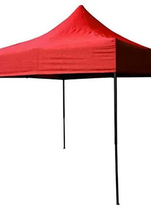 Шатер раздвижной 3 х 2 черный каркас красный
