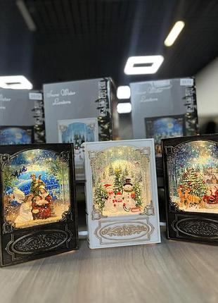 Новорічний музичний нічник-світильник xmas wdl 24023b