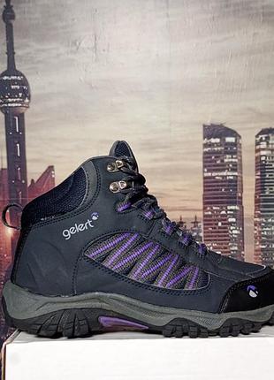 Ботинки gelert horizon mid waterproof navy, размер 37, длина стельки 23.5 см,стан идеальный