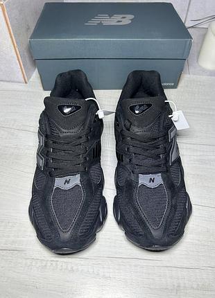 Кросівки new balance 9060 triple black 45 -29 см